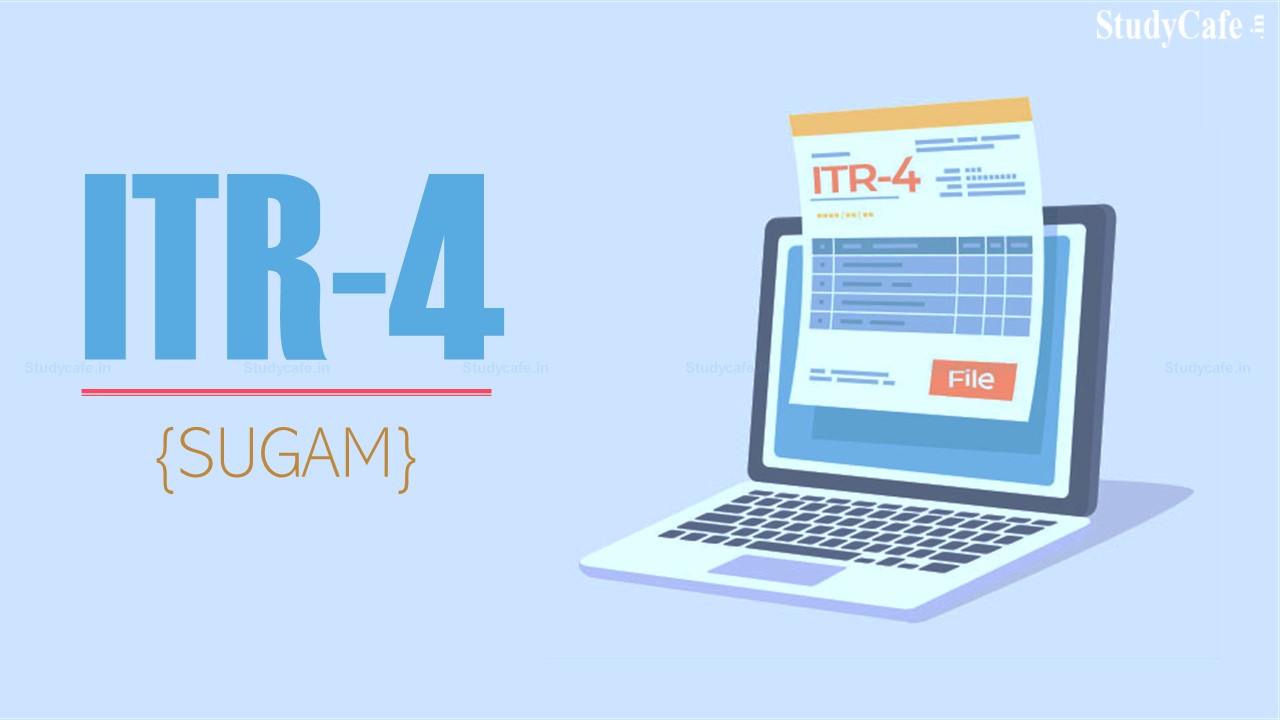 What is the presumptive taxation scheme for users filing ITR-4?