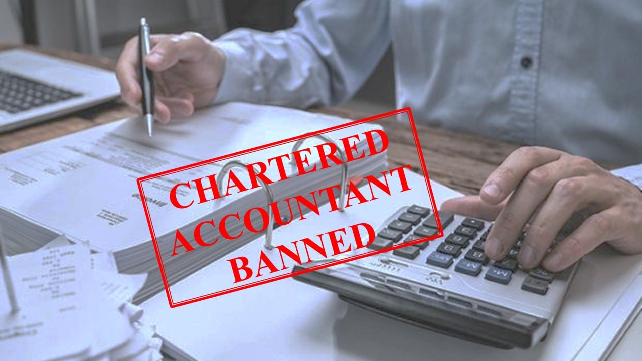 NFRA fines Chartered Accountants with Rs.1 Lakh, Banned from taking up audit work for 1 Year