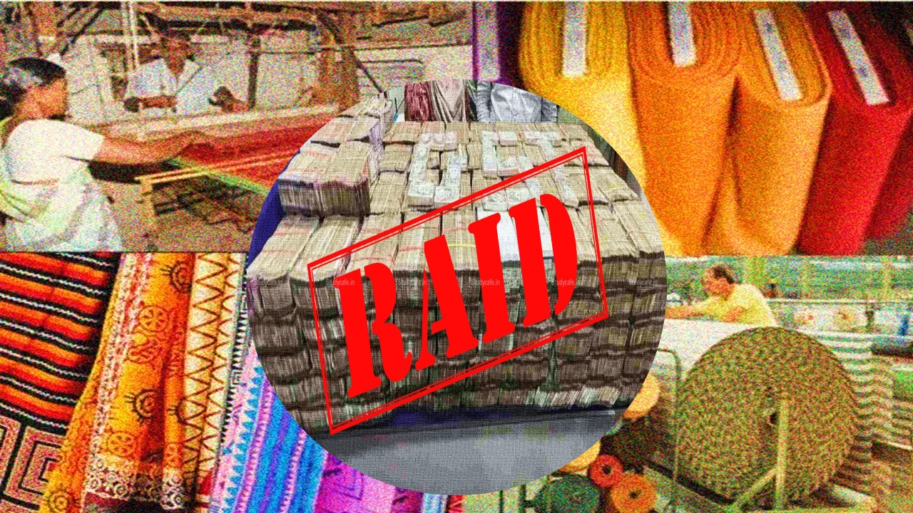 Income Tax Department Raid on Group engaged in Textile Business; Unaccounted Cash of Rs.1.4 crore Discovered