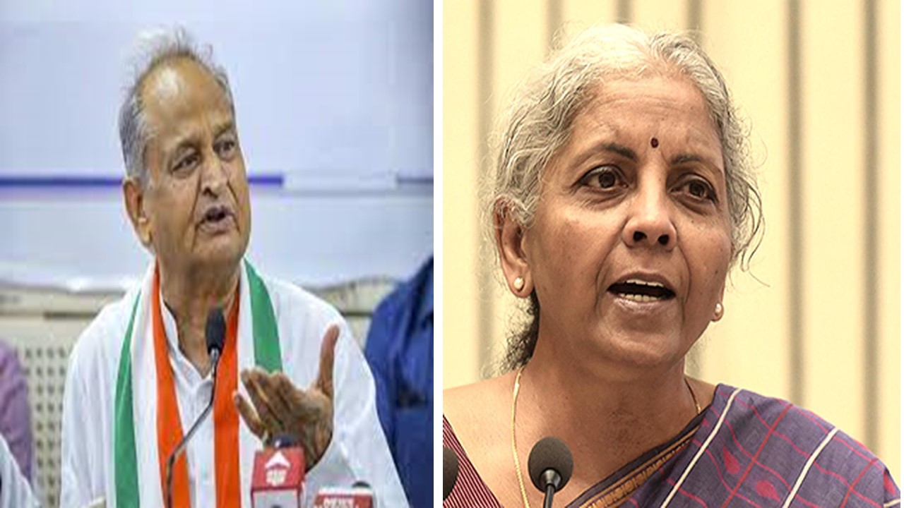 Ashok Gehlot writes, "Scrap GST on unbranded food items" to Finance Minister