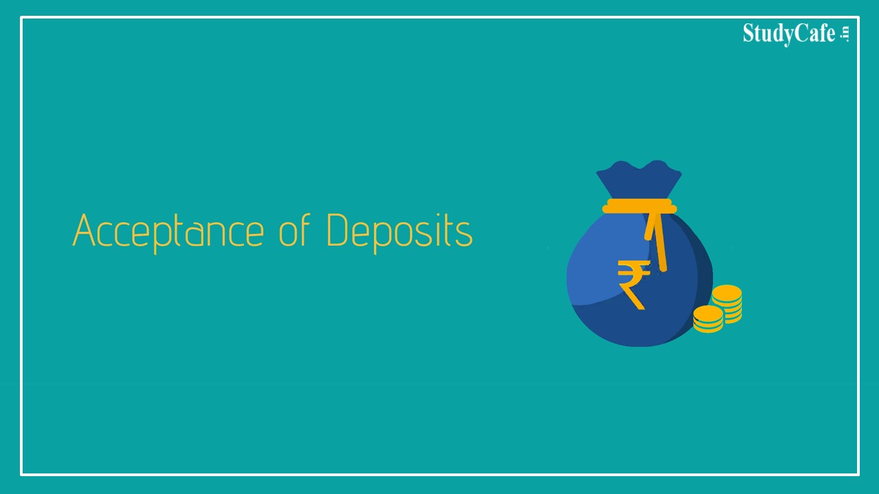 MCA Notifies Companies (Acceptance of Deposits) Amendment Rules 2022