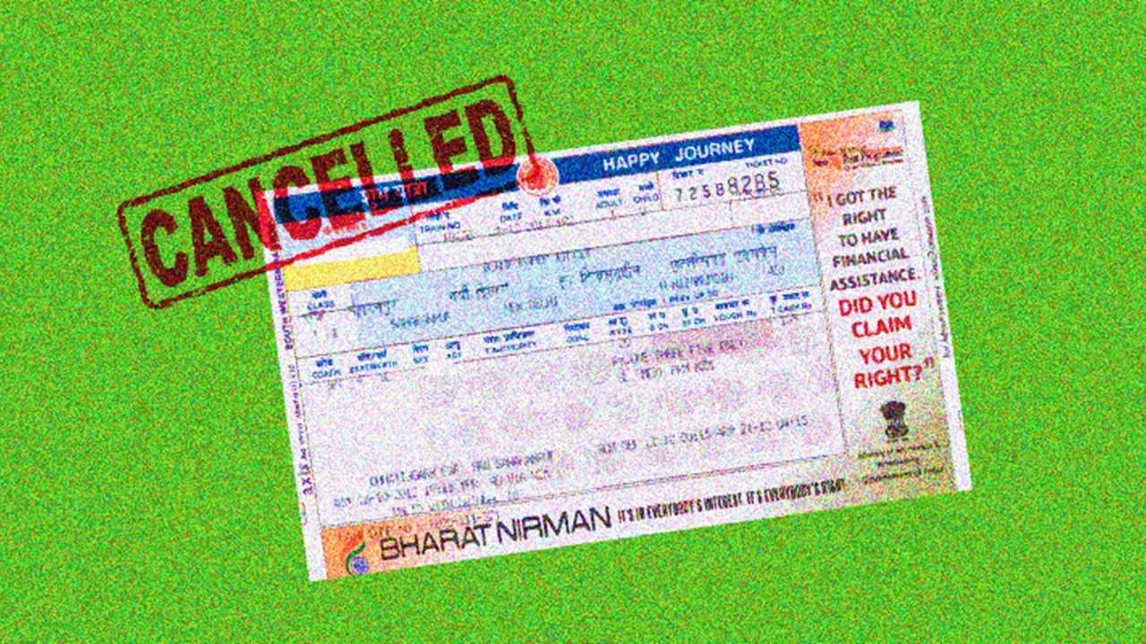 Ministry of Railway Clarifies GST on Train Ticket Cancellation Applicable to AC Class Only