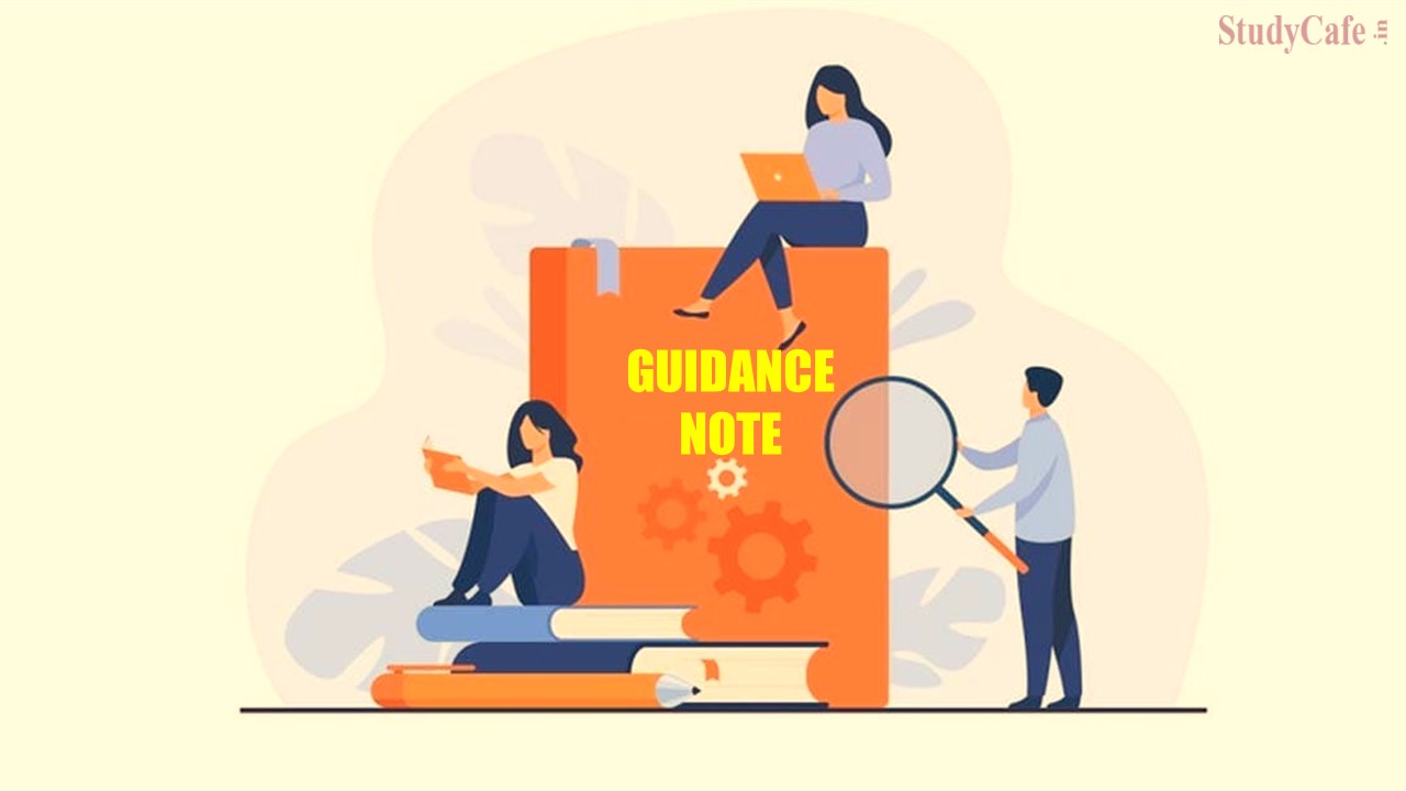 ICAI issued Guidance Notes For CA Inter November 2022 Examination