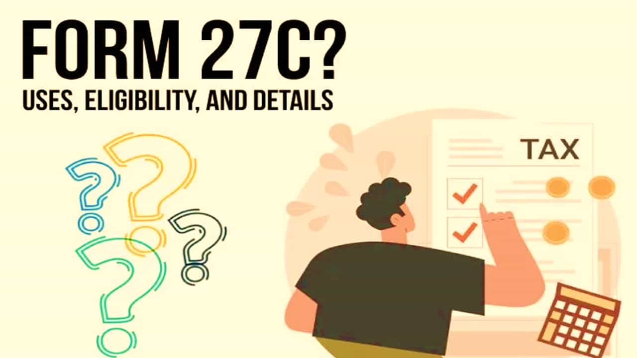 FAQs on filing of Form 27C on Income Tax E-filing portal