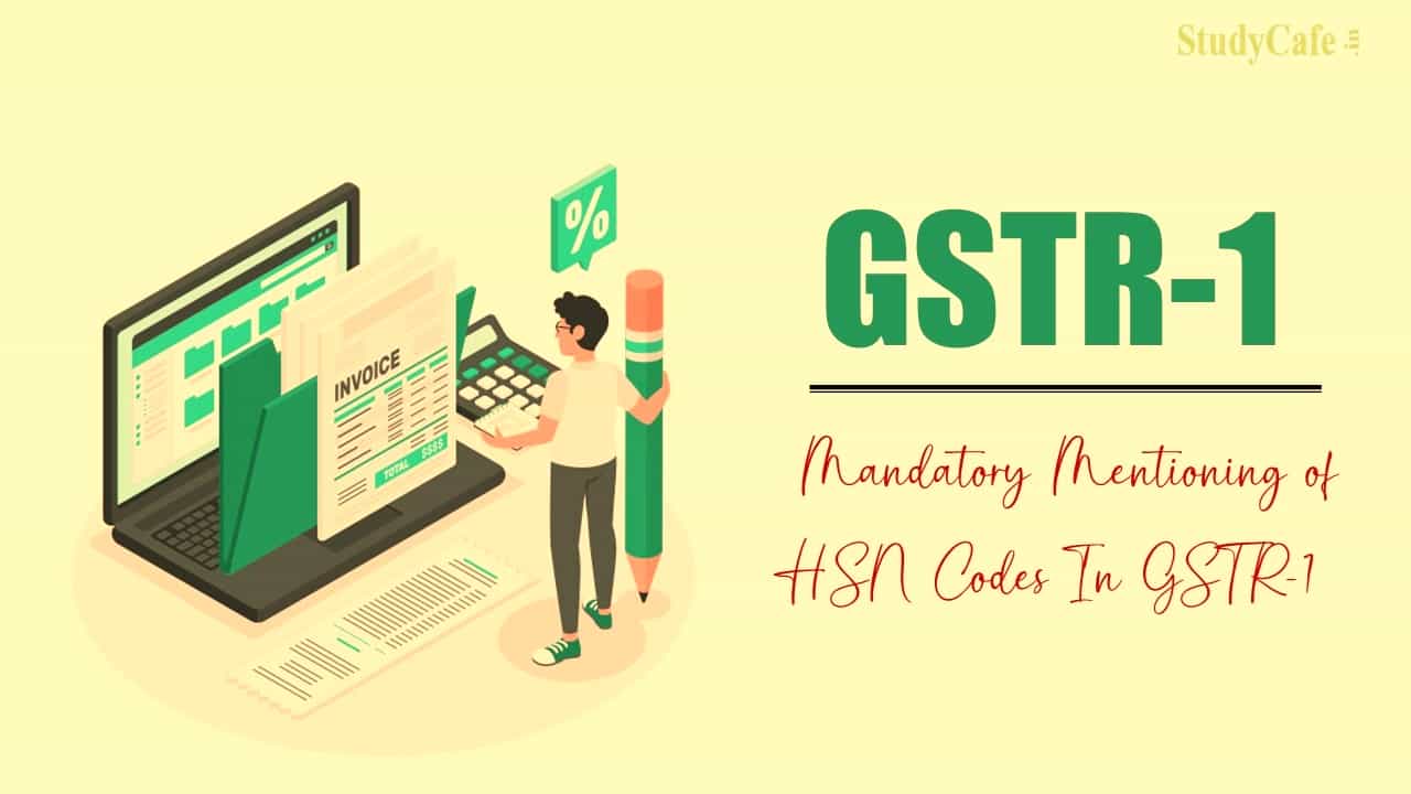 GSTN Implements Mandatory Mentioning of HSN codes in GSTR-1