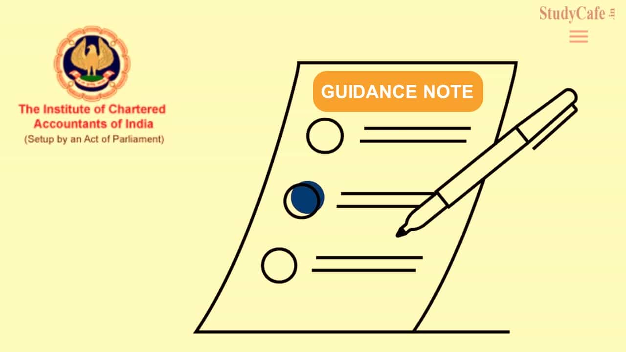 ICAI issued Guidance Note on Report under Section 92E of Income Tax Act 1961