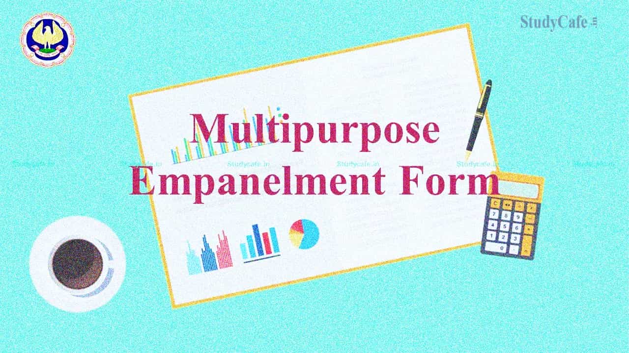 Last Date for filing MEF extended to 9th Nov; Know Details