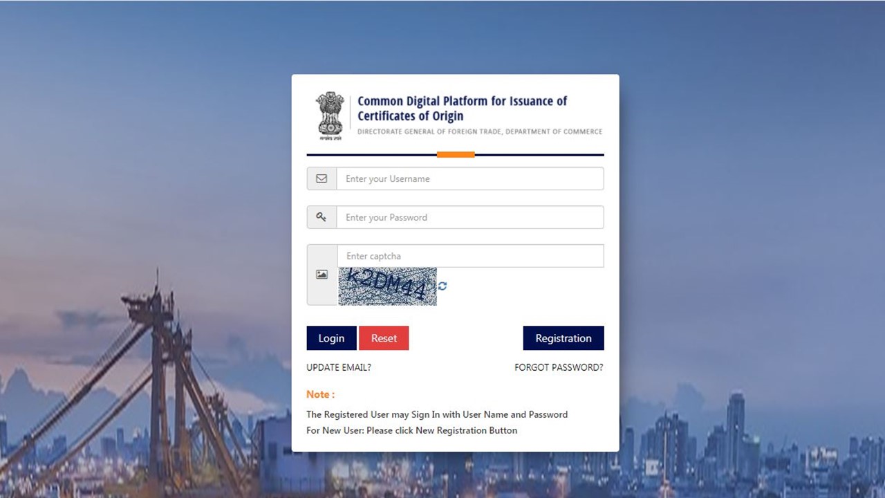 DGFT extends Deadline Electronic filing of Non-Preferential Certificate of Origin through Common Digital Platform