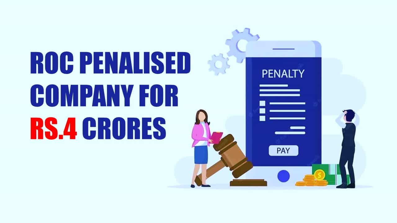 ROC penalised company for Rs.4 Crores for non compliance of Private Placement