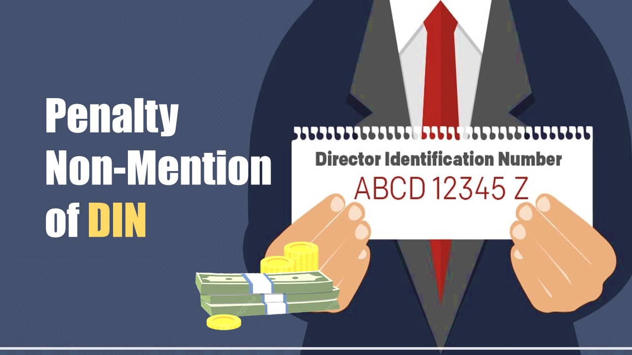 Penalty of Rs.7.5 Lakh levied for Non-Mention of DIN and Risk Management Policy