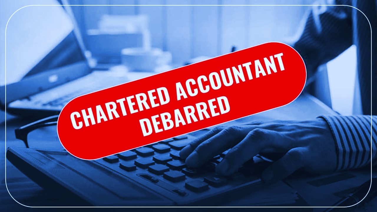 CA debarred for 3 months for not obtaining external Debt confirmation while doing Audit