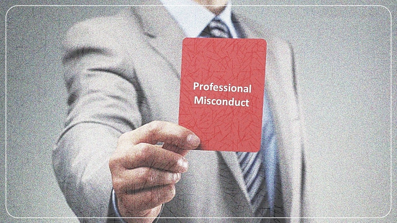 CA writing to whomsoever it may concern on a certificate reprimanded by ICAI for professional misconduct
