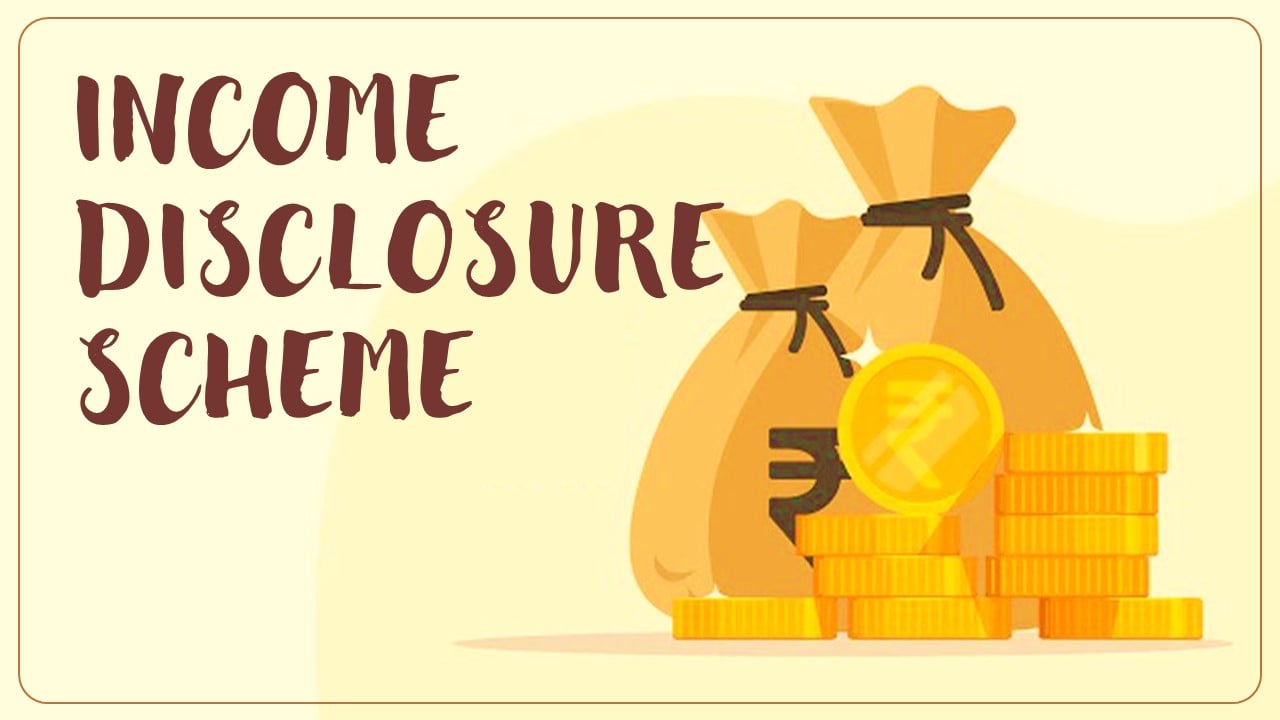 Income Disclosure Scheme to convert black money into white may be introduced
