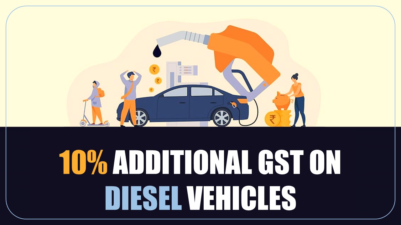 Nitin Gadkari suggests 10% additional GST on Diesel Vehicles