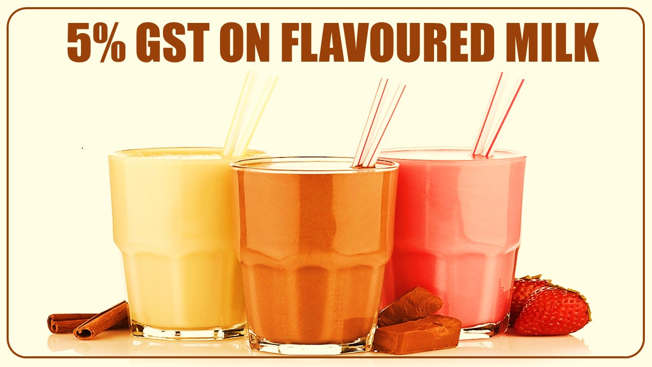 Flavoured milk to attract GST of 5% not 12%: Madras HC