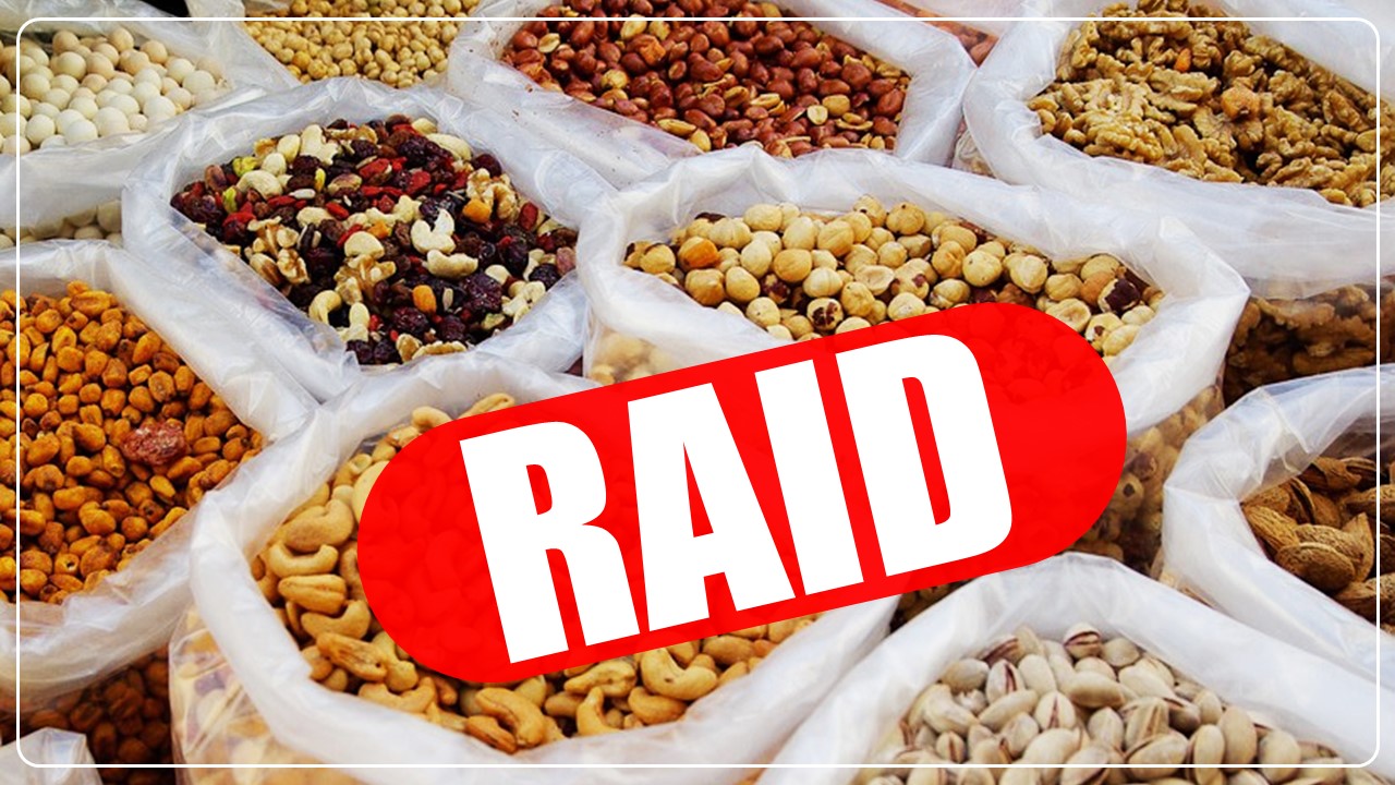 Gujarat GST Department Raids 28 Dry Fruit Traders