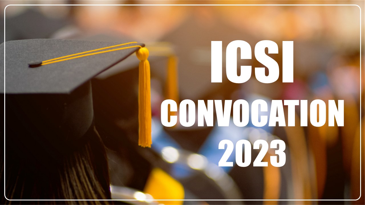 ICSI First BI-Annual Eastern Region Convocation on 6th December