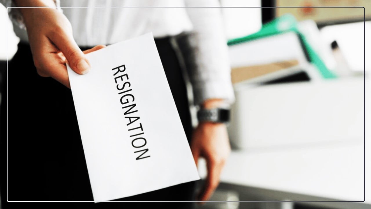Listed Company's CFOs hand written Resignation Letter viral on Social Media