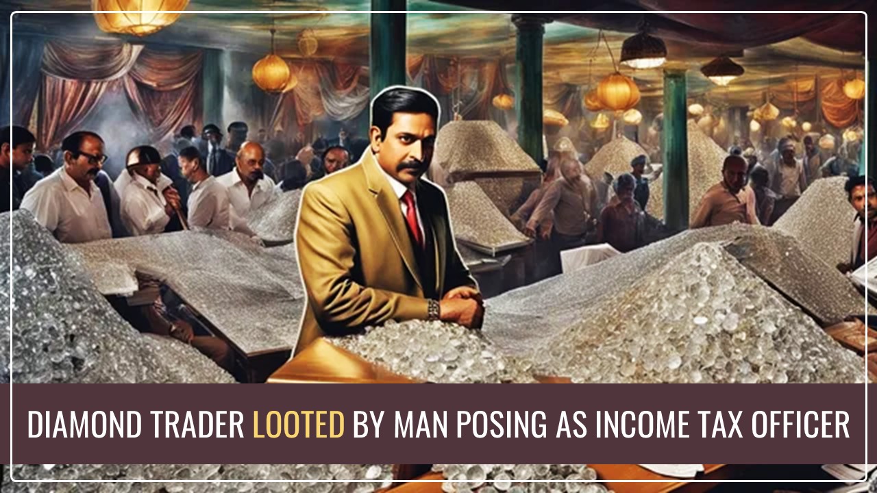 Diamond Trader looted by man posing as Income Tax Officer