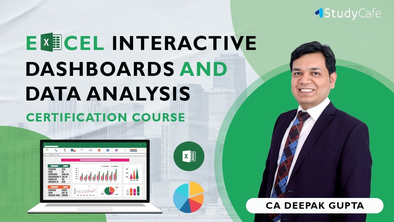 Excel Interactive Dashboards and Data Analysis Certification Course