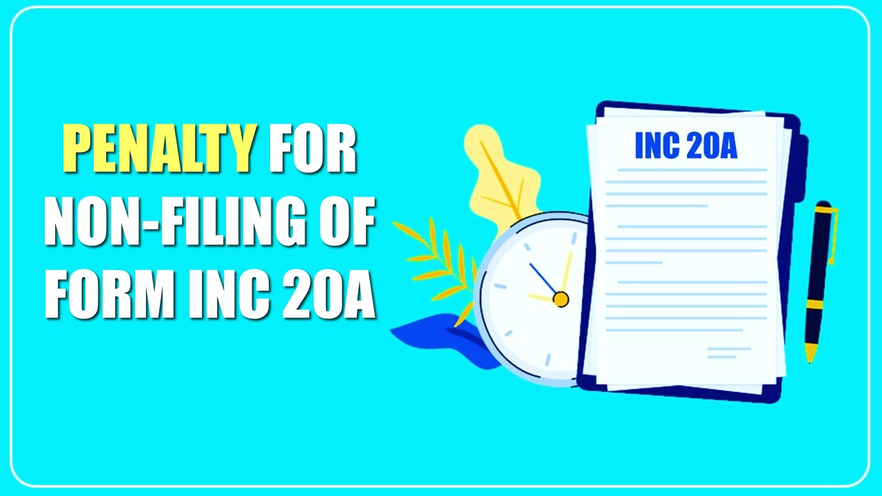 Penalty of Rs. 75000 Levied on Company and Director for Non-Filing of Form INC 20A