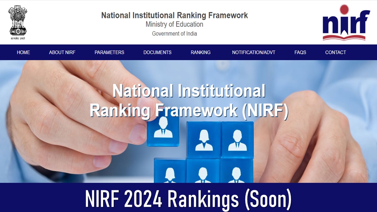 NIRF 2024 Rankings: NIRF 2024 Rankings Announced at nirfindia.org