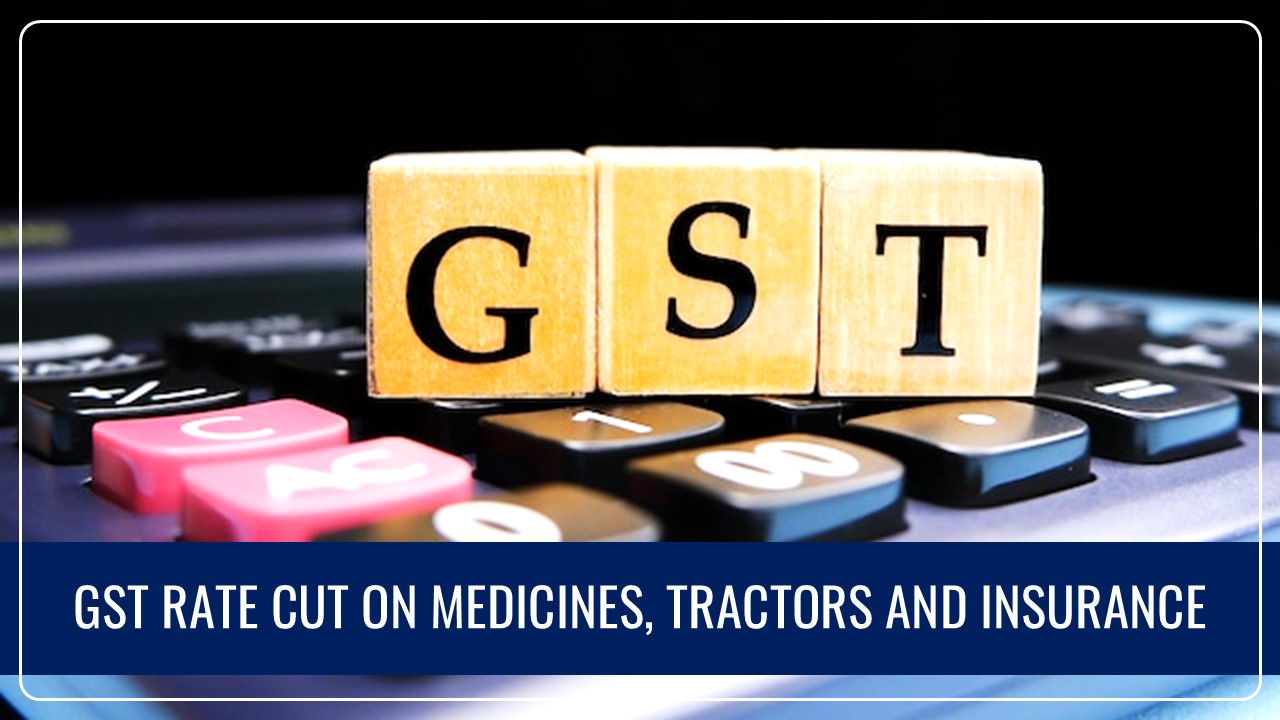 GST Panel considers GST Rate Cut on Medicines, Tractors and Insurance amid Revenue Concern