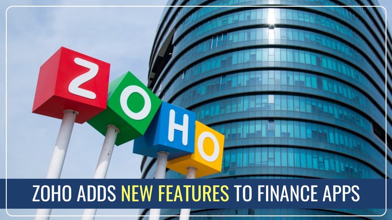 Zoho adds Warehouse and GST Features to Finance Apps