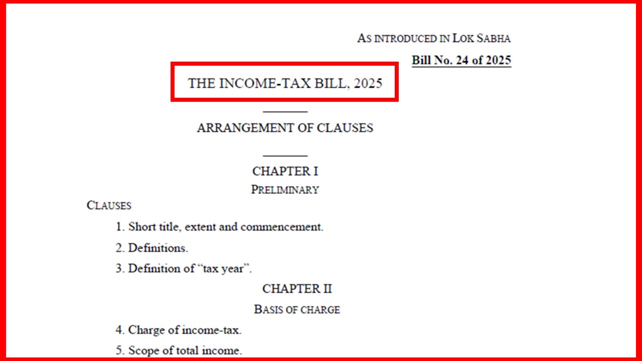 Income Tax Bill 2025: Has ITR, Tax Audit Filing Due date changed
