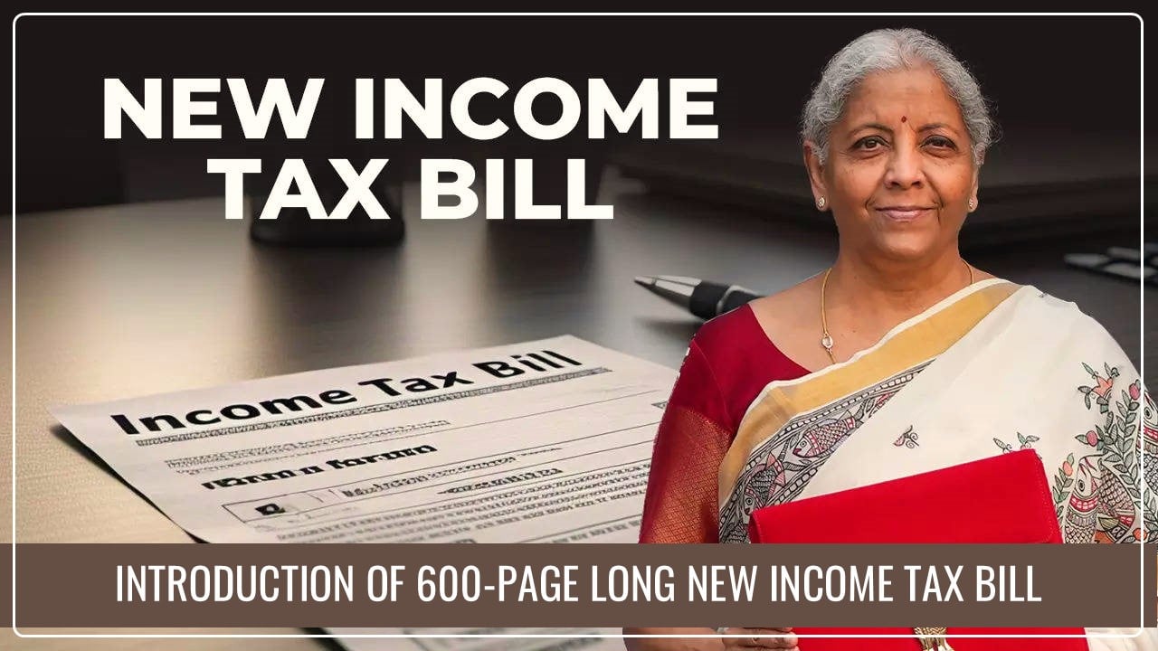 Government is likely to table over 600-page long New Income Tax Bill in Parliament on Thursday