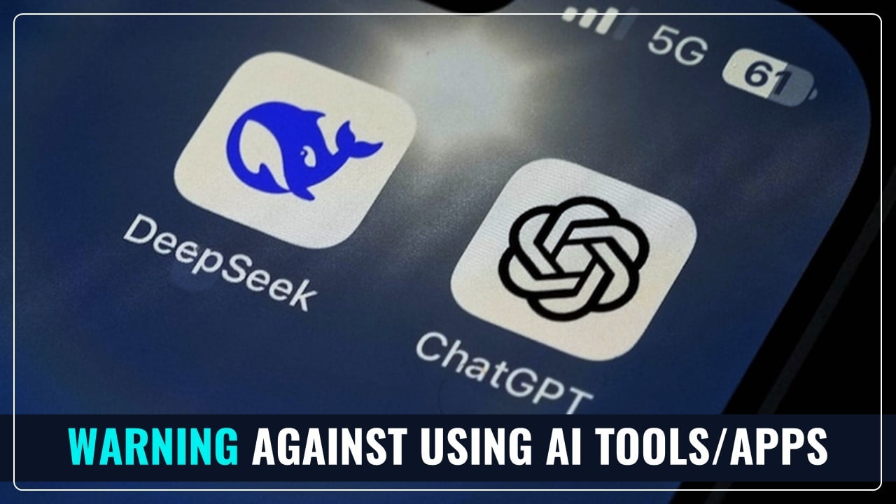 MoF issues warning against using AI tools/apps in Office Devices