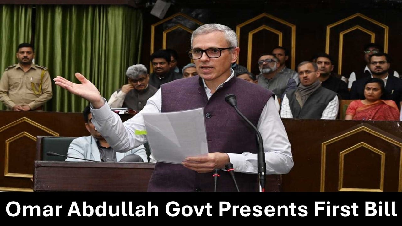 Jammu and Kashmir Govt passes bill to update State's GST Law with Centre
