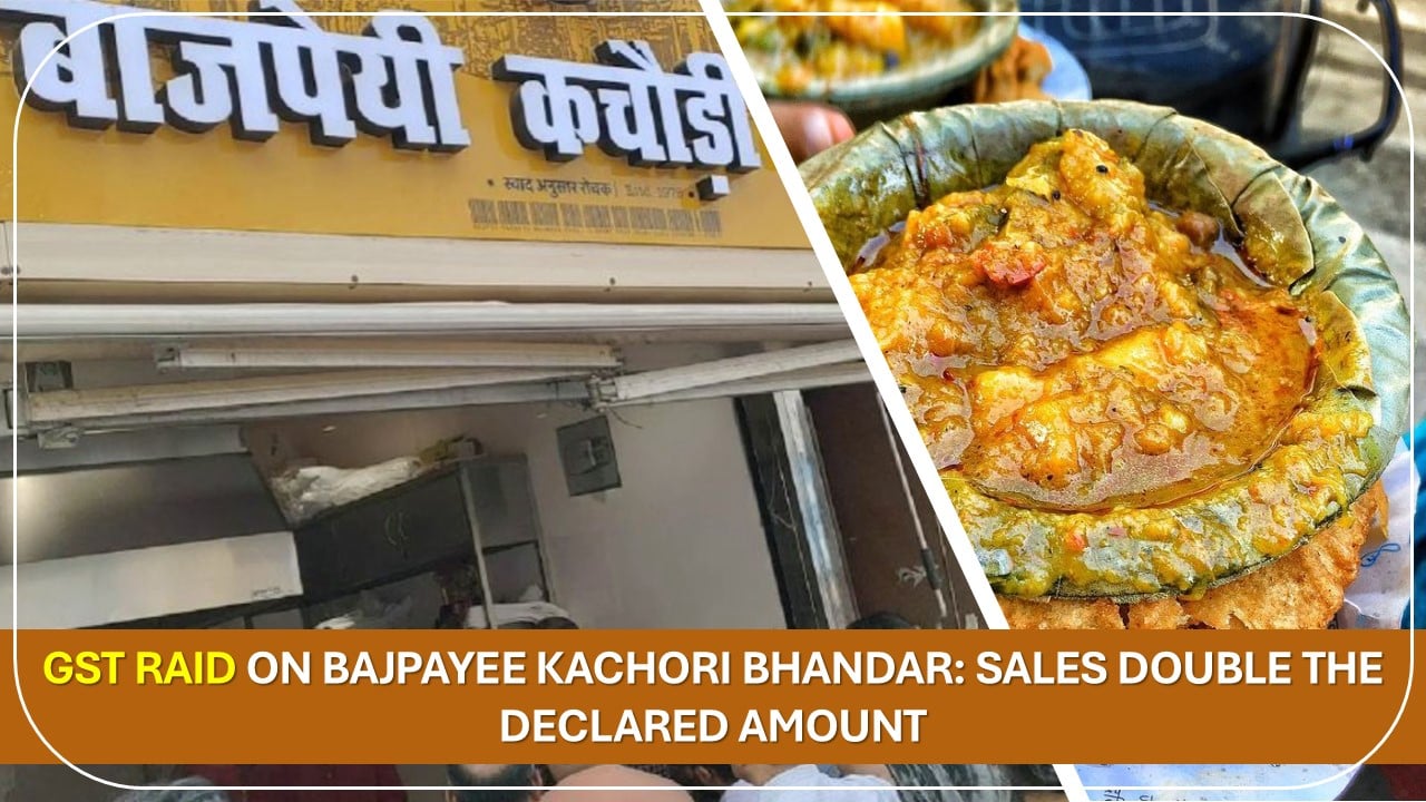 Uttar Pradesh: GST Raid on Bajpayee Kachori Bhandar: Sales Double the Declared Amount