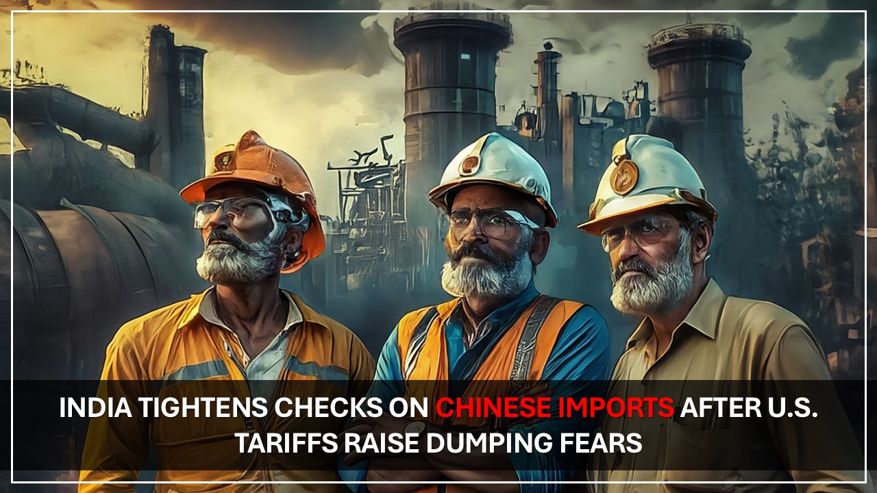 India Tightens Checks on Chinese Imports After U.S. Tariffs Raise Dumping Fears