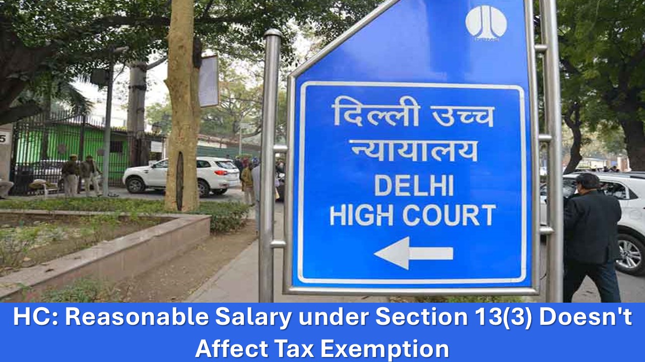 Reasonable salary given to trustee/member do not attract violation of Section 13(1)(c)