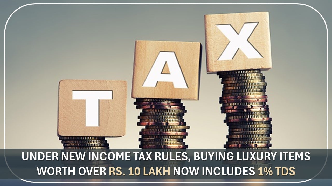 Bought Luxury Goods: Paid TCS, How to claim credit