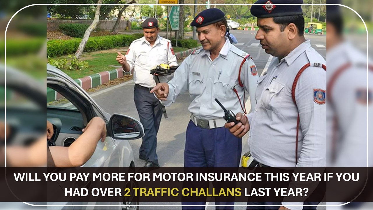 More than 2 Traffic challans may invite more Motor Insurance Premium soon: Know more