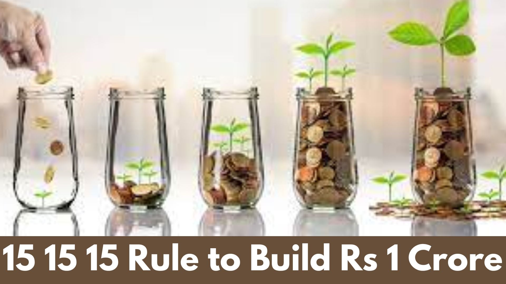 Use Rule 15 15 15 to build Rs 1 Crore Wealth