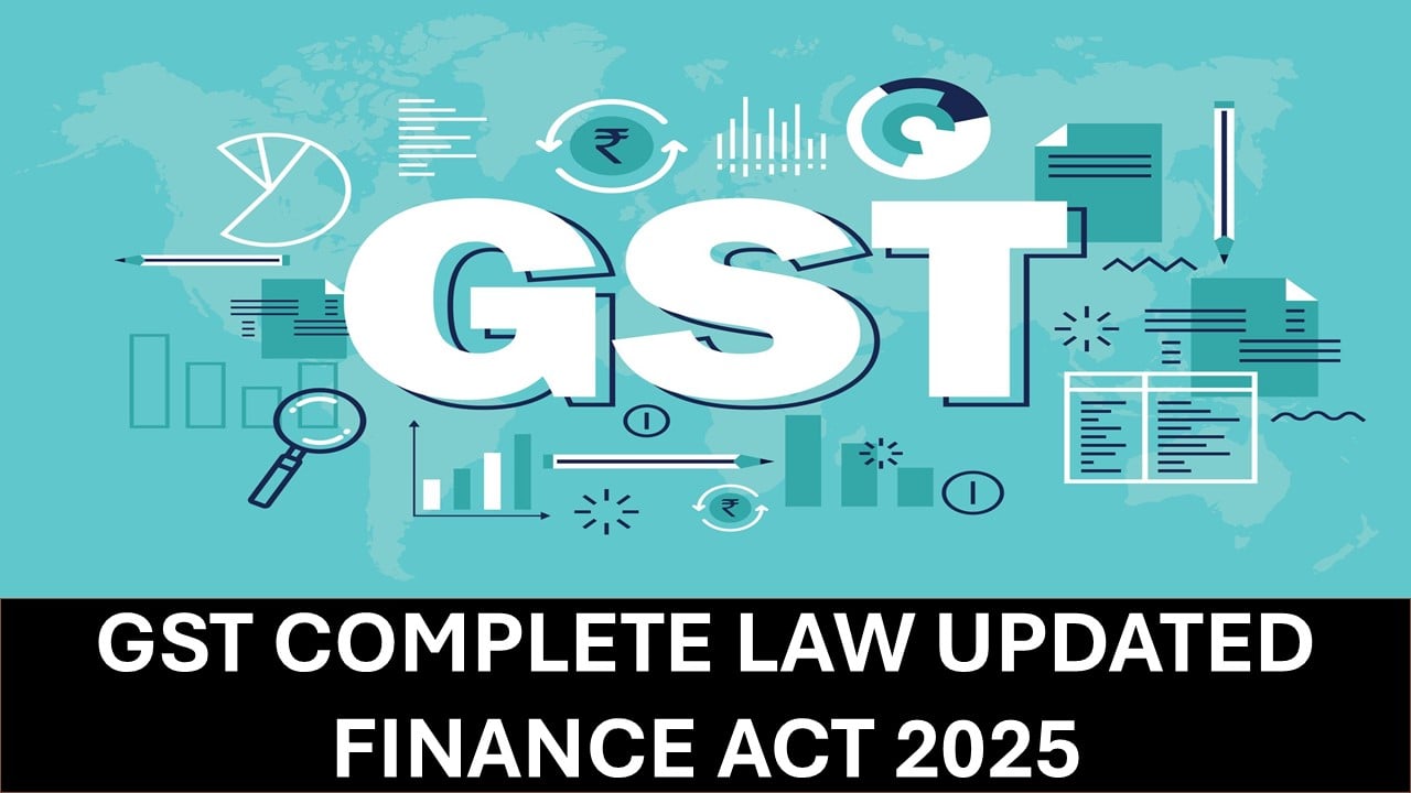 Download GST Bare Act and Rules: Updated upto Finance Act, 2025