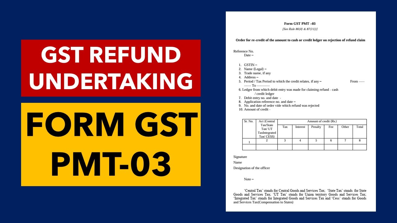 GST Refund for Risky Exporter: HC facilitates submission of Form PMT-03 in wake of technical issue with GSTN