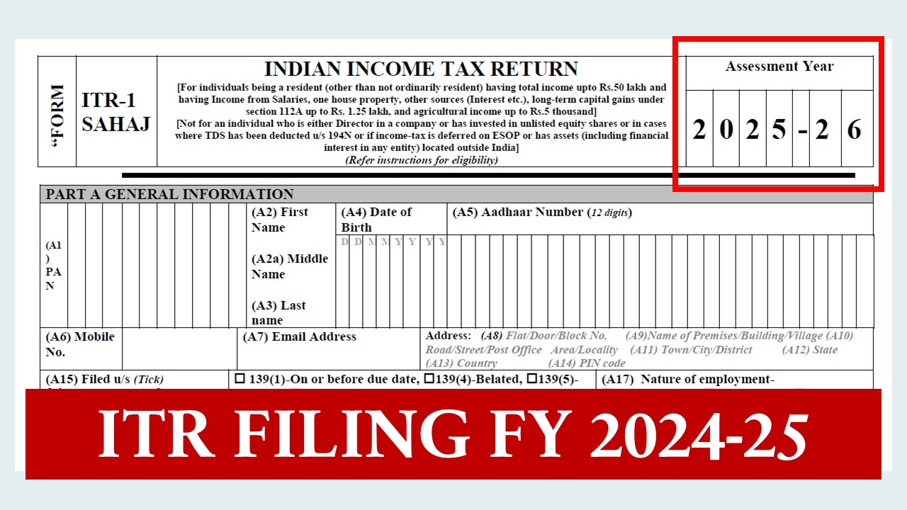 Who all need to file Income Tax Return (ITR) for FY 24-25