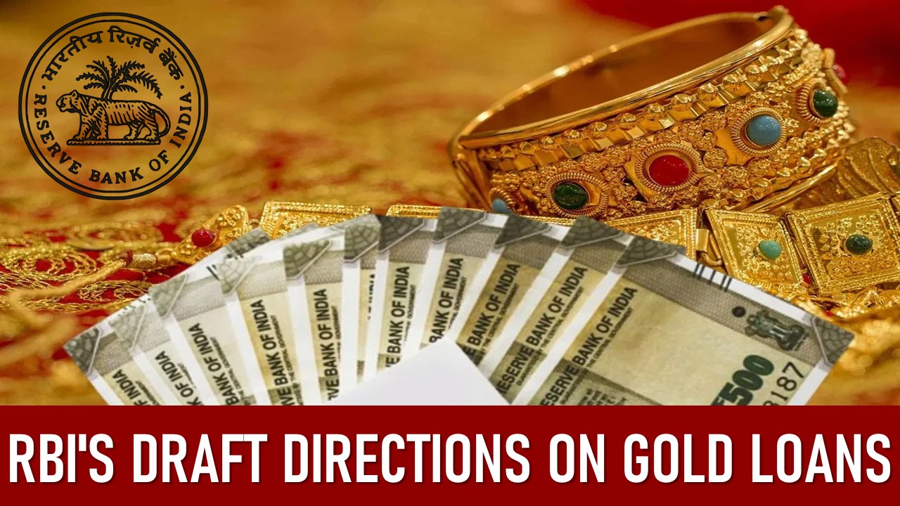 DFS Gives Suggestions on RBI's Draft Directions on Gold Loans