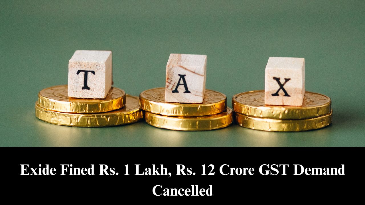 Exide Industries Fined Rs. 1 Lakh for not responding to repeated notices