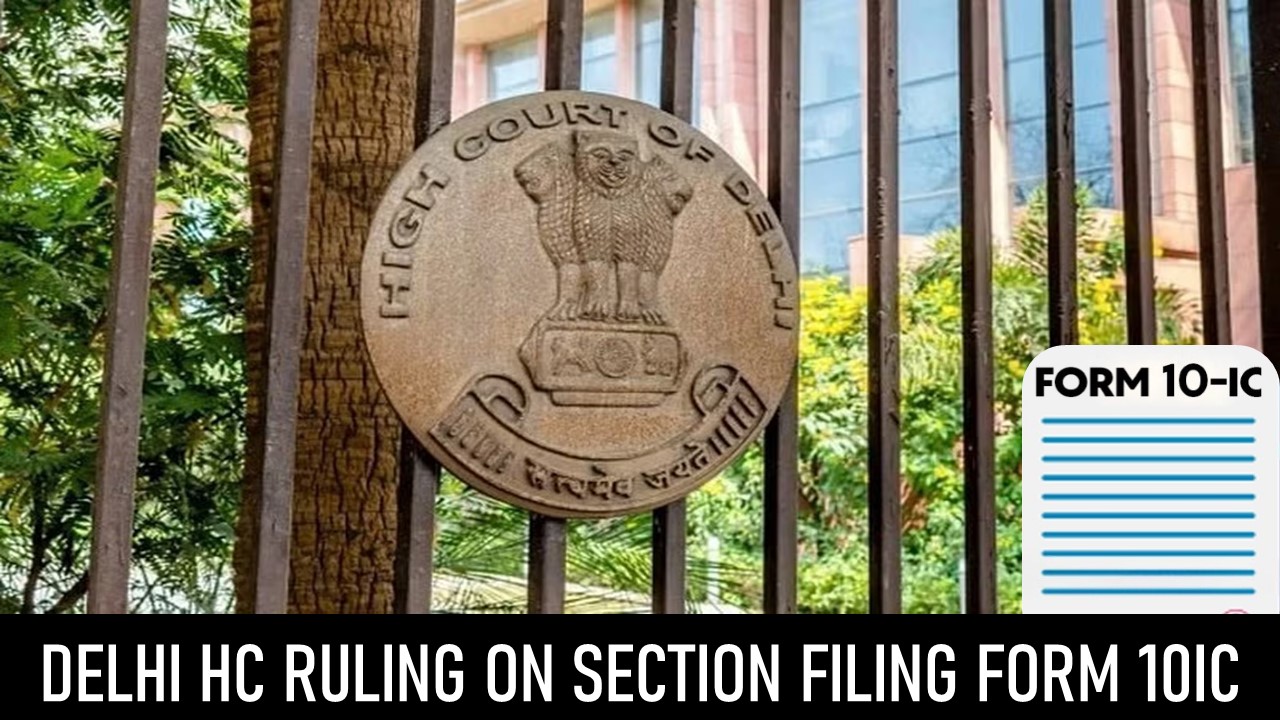 Failure to Opt for New Tax Regime in ITR, Filing Form 10IC at later stage no cure: HC