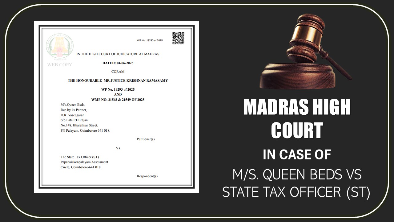 GST Notice Challenged as it was not Sent by Registered Post, Instead it was Uploaded on GSTN: HC Agrees