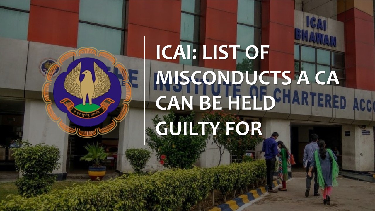 Disciplinary Action Alert: What Constitutes Professional Misconduct for CAs