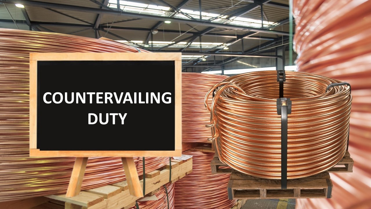 Govt Extends Countervailing Duty on Copper Wire Rods for 5 Years