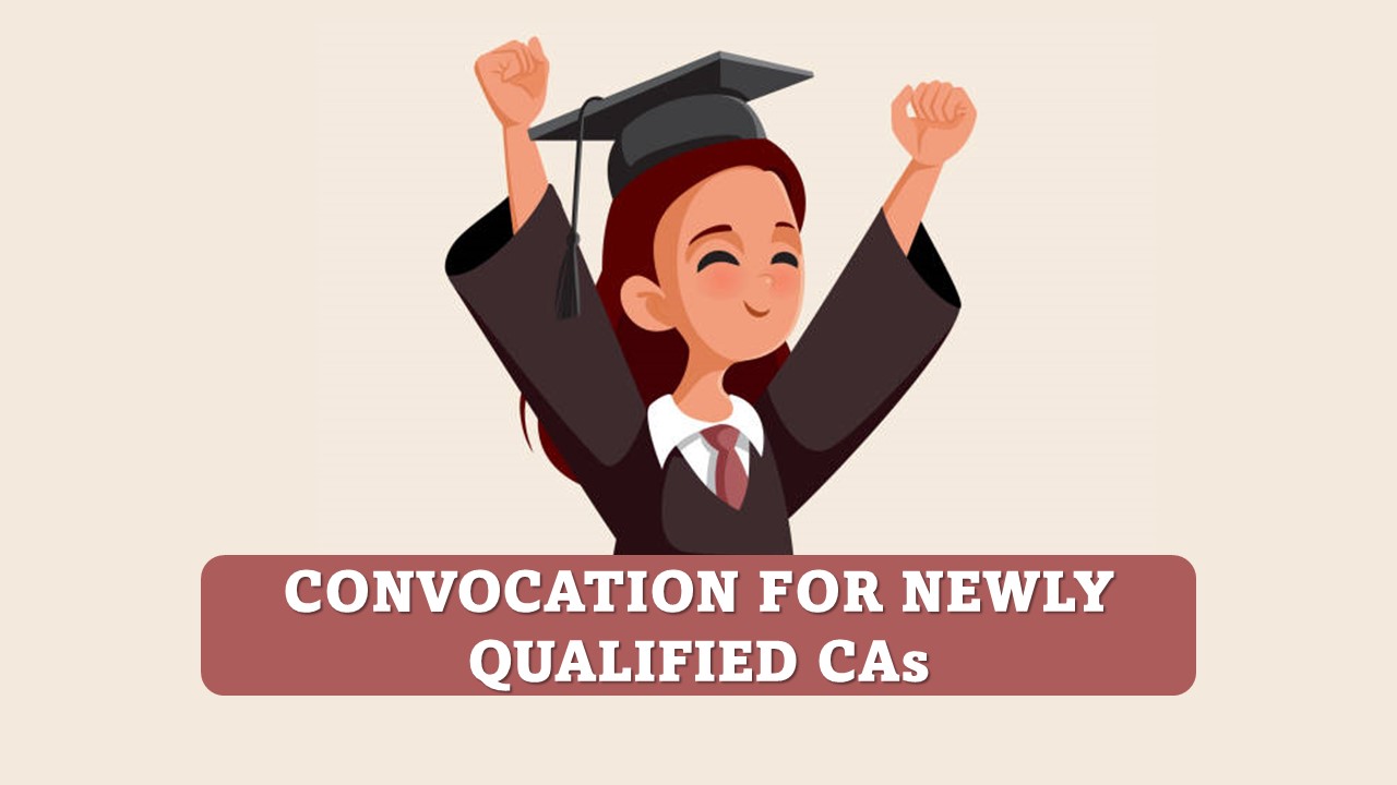 Big Day for New CAs: ICAI Announces Grand Convocation Ceremony