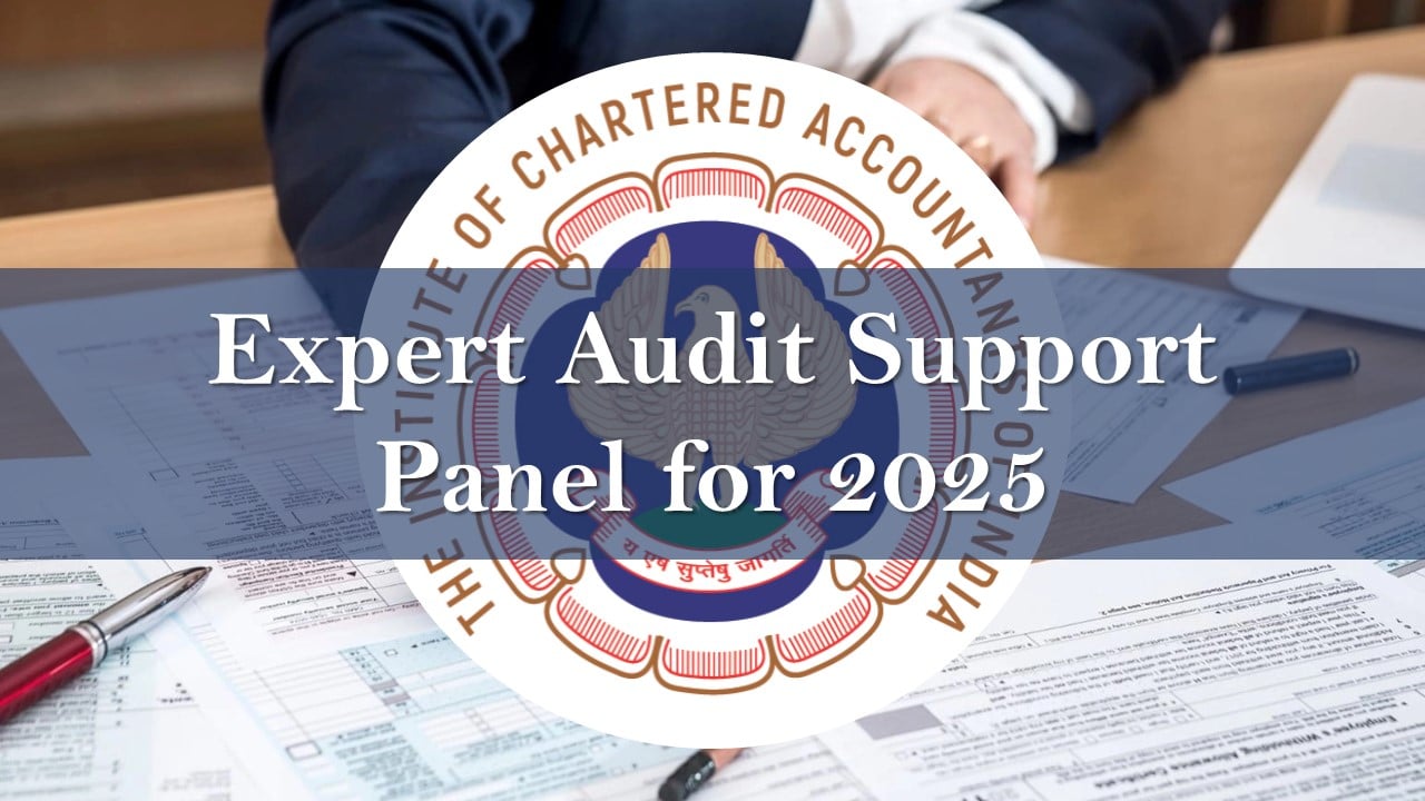 ICAI Launches Expert Audit Support Panel for 2025 Audit Season