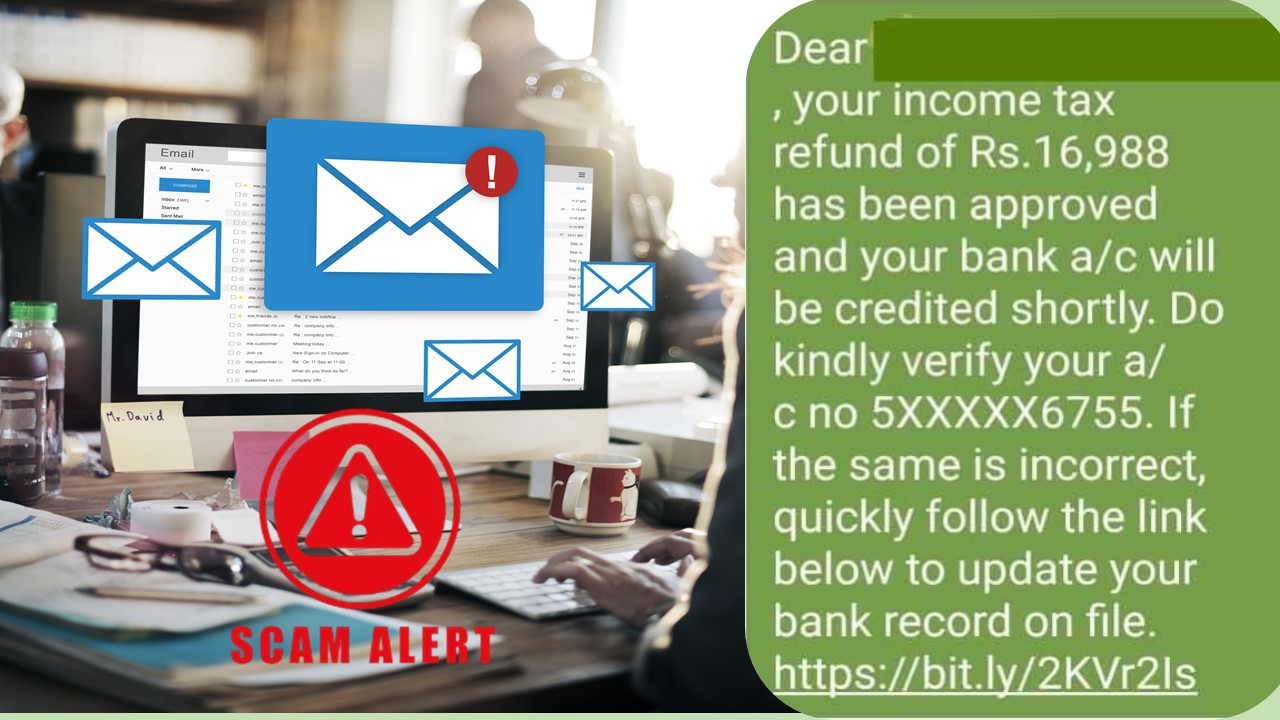Income Tax Department Cautions Taxpayers Against Fake Refund Emails